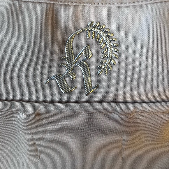 KITH Mens Half Zip Track Jacket Small Long Sleeve Tan Pullover - Picture 7 of 14